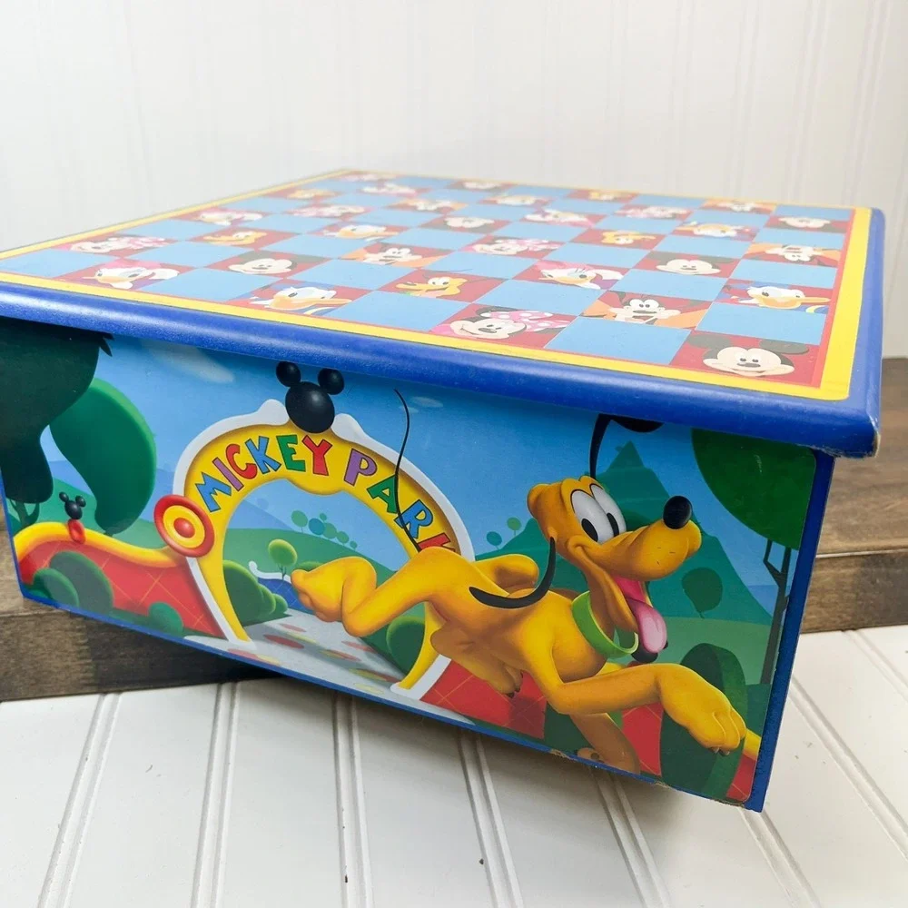 Disney Mickey Mouse Clubhouse Game House w/8 Games‎ Mickey and Goofy Pieces